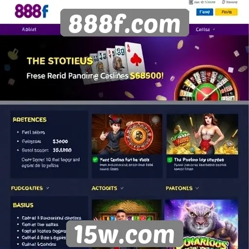 Avaliação de recursos e funcionalidades do 888f.com